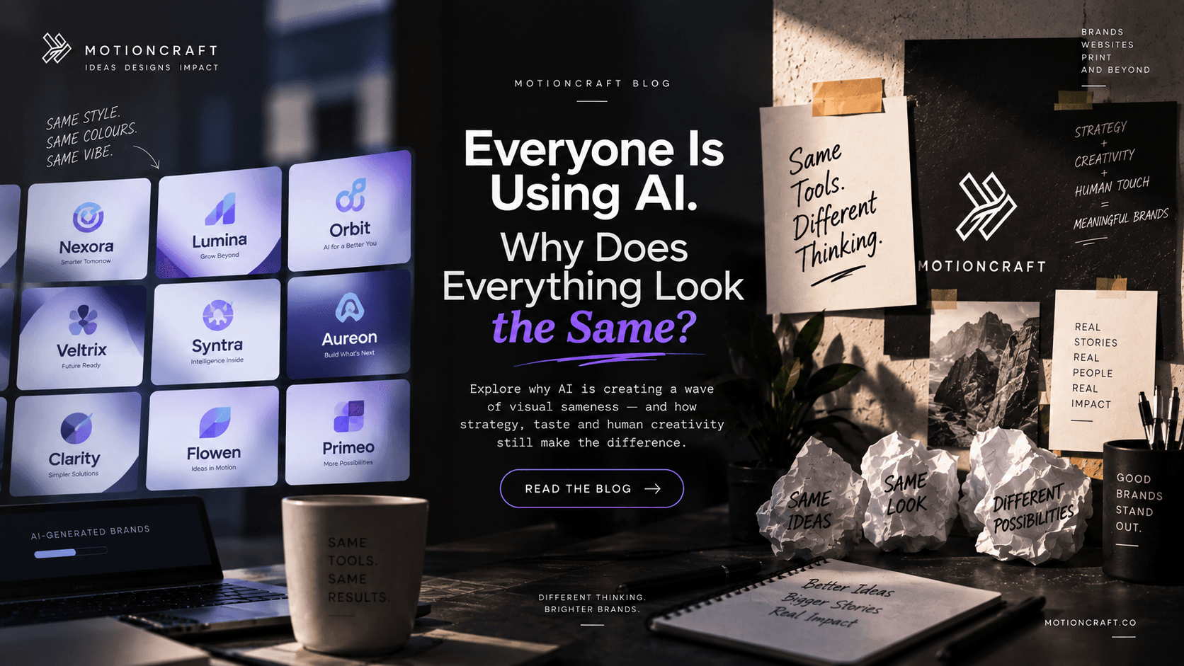 Everyone Is Using AI. Why Does Everything Look the Same?