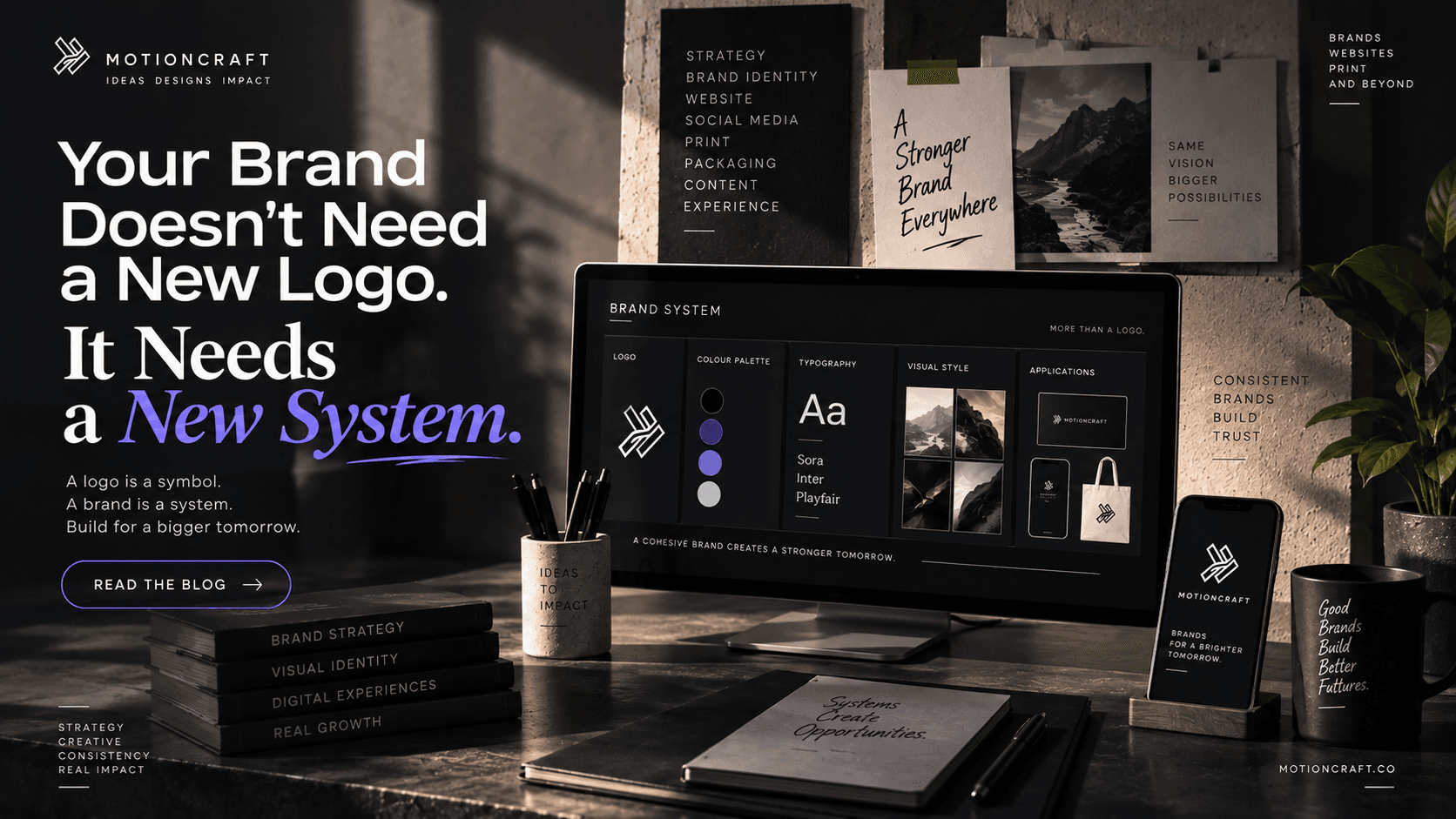 Your Brand Doesn't Need a New Logo. It Needs a New System.