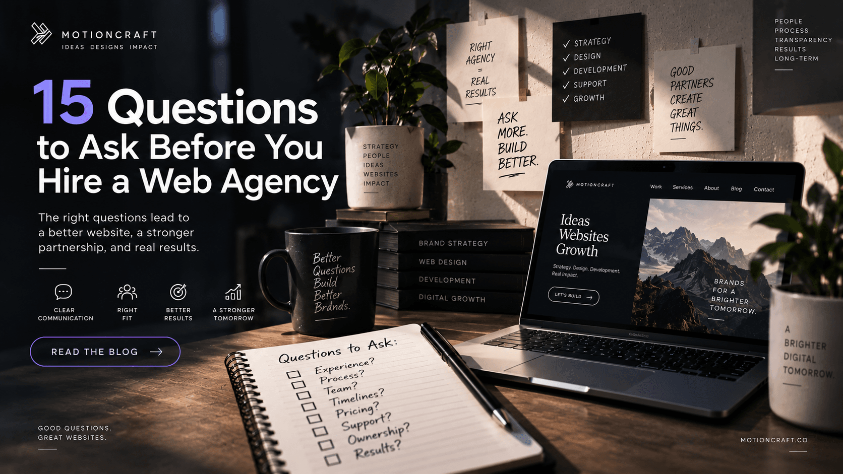 15 questions to ask before you hire a web agency