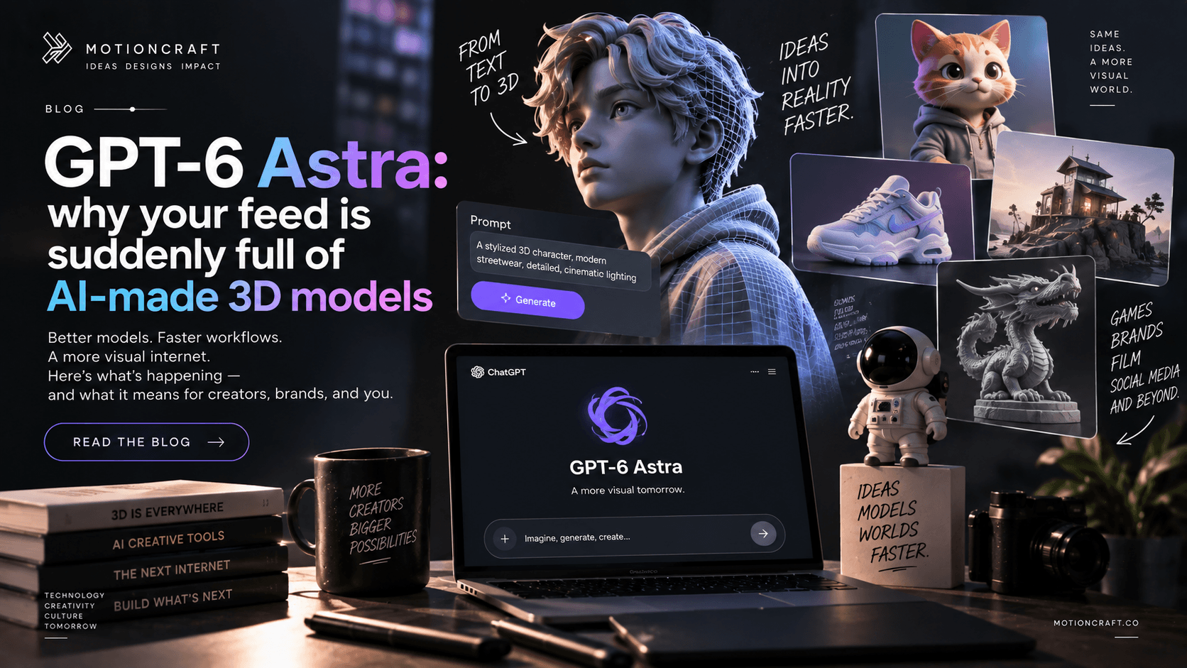 GPT-6 Astra: why your feed is suddenly full of AI-made 3D models