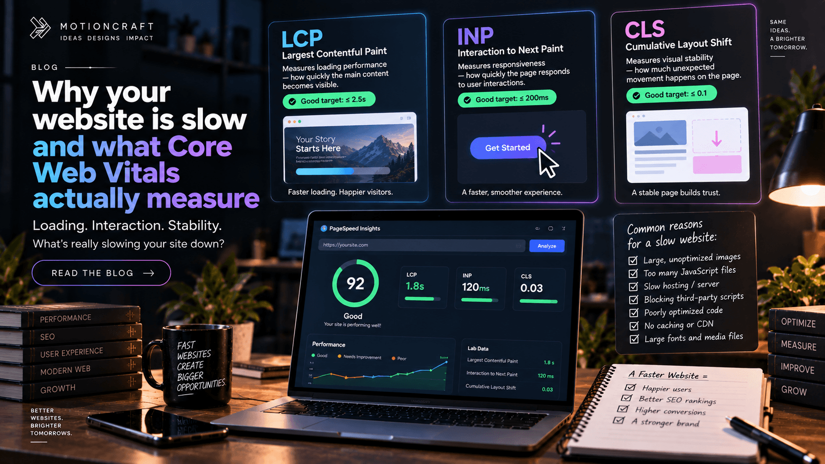 Why your website is slow — and what Core Web Vitals actually measure